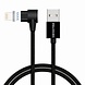 Swissten Magnetische Lightning naar USB kabel - 1.2M - Zwart Swissten Magnetische Lightning naar USB kabel - 1.2M - Zwart