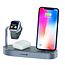 Swissten 4 in 1 Draadloze Oplader - Apple Gecertificeerd - 45W - Zwart