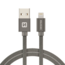 Swissten Lightning naar USB kabel - Apple Gecertificeerd - 2M - Grijs
