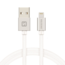 Swissten Lightning naar USB kabel - Apple Gecertificeerd - 2M - Zilver