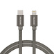 Swissten Lightning naar USB-C Kabel 1.2M Grijs Swissten Lightning naar USB-C Kabel 1.2M Grijs