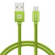 Swissten USB-C naar USB-A Kabel 0.2M Groen Swissten USB-C naar USB-A Kabel 0.2M Groen