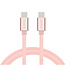 Swissten USB-C naar USB-C kabel - 1.2M - Roze