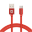 Swissten Swissten Micro-USB naar USB kabel - 0.2M - Rood