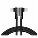 Swissten haakse Lightning naar USB-C kabel - Arcade - 1.2M - Zwart Swissten haakse Lightning naar USB-C kabel - Arcade - 1.2M - Zwart