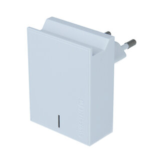 Swissten Swissten USB Oplader met 2 USB Poorten - Smart IC - 15W - Wit