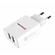 Swissten Snellader 2 USB poorten - 23W - Wit Swissten Snellader 2 USB poorten - 23W - Wit