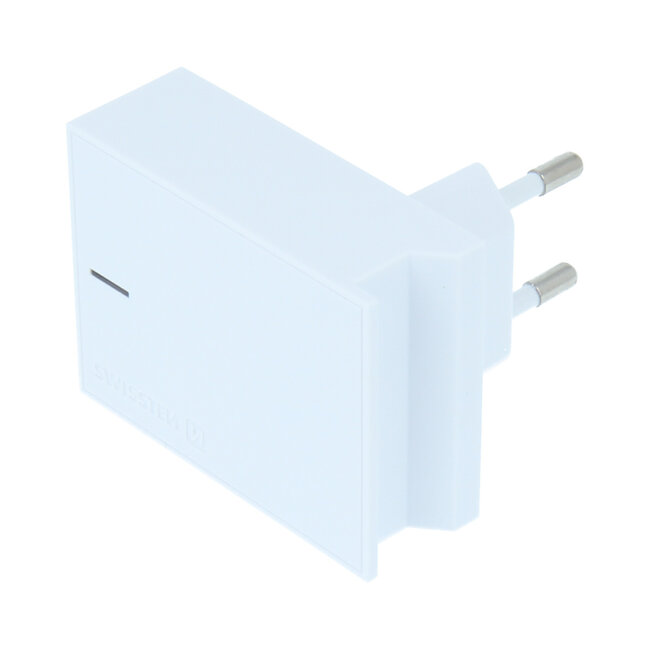 Swissten USB-C Snellader - 18W - Wit