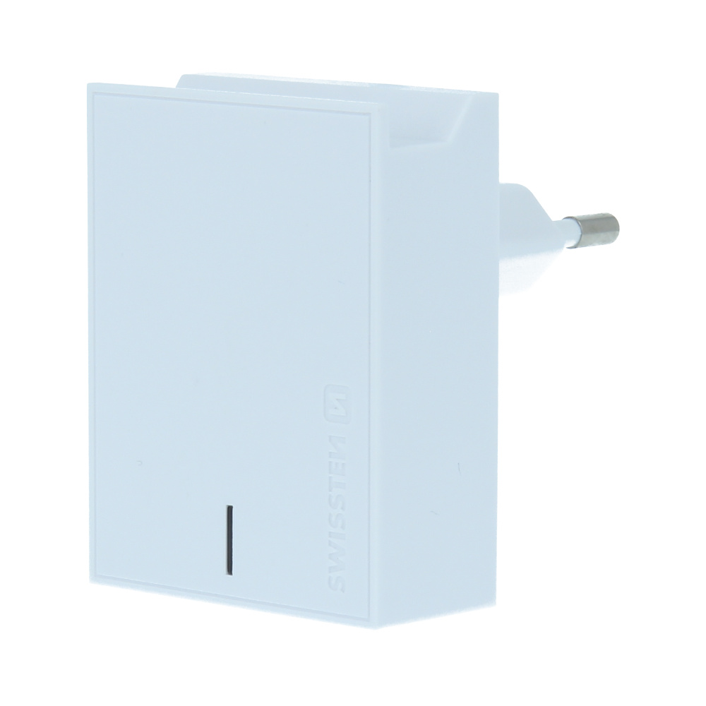 Swissten Snellader - USB-C Power Delivery 3.0 - 18W - Wit