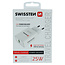 Swissten USB-C Snellader - 25W - Wit