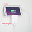 Swissten USB Oplader met 2 USB poorten - Inclusief Apple gecertificeerde 1.2M Lightning naar USB-kabel - 15W - Wit