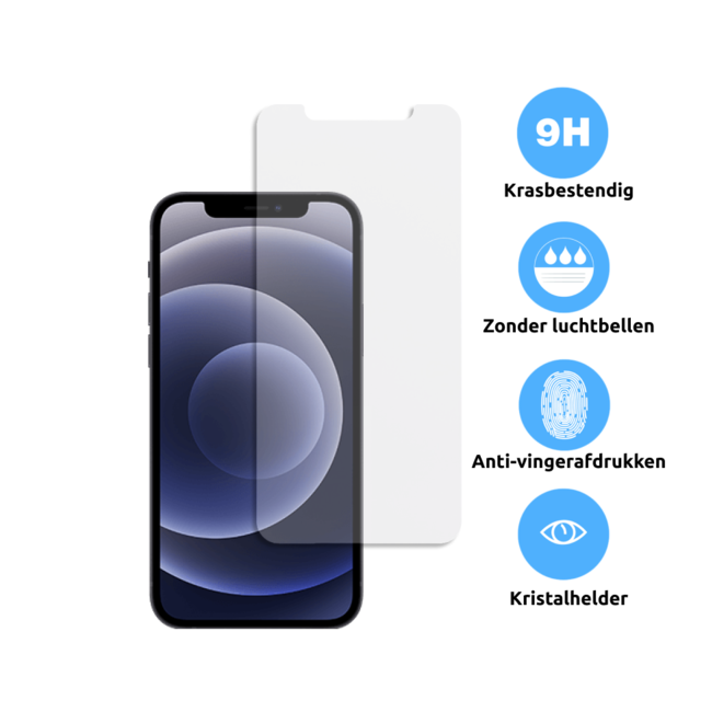 Swissten Ultra Slim Tempered Glass Screenprotector - iPhone 12 Pro Max