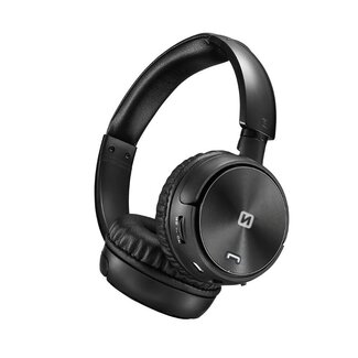 Swissten Swissten Trix - Draadloze on-ear koptelefoon - Zwart