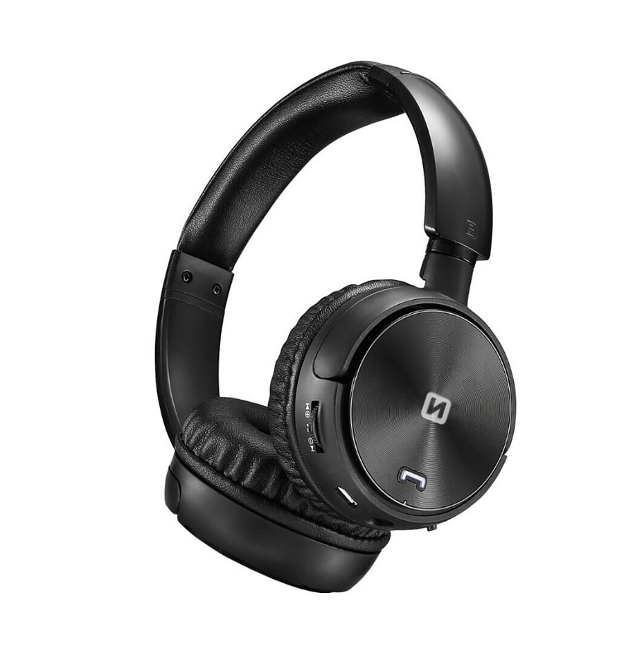 Swissten Trix - Draadloze on-ear koptelefoon - Zwart