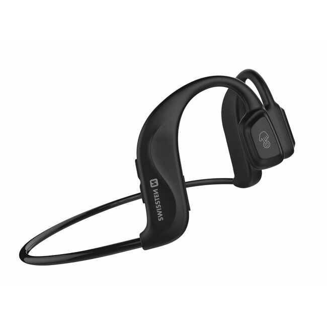 Swissten Bone Conduction bluetooth oordopjes - Zwart