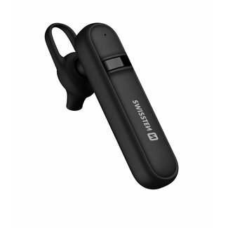 Swissten Swissten Draadloze Headset - Bluetooth 5.0 - Noise reduction - Zwart
