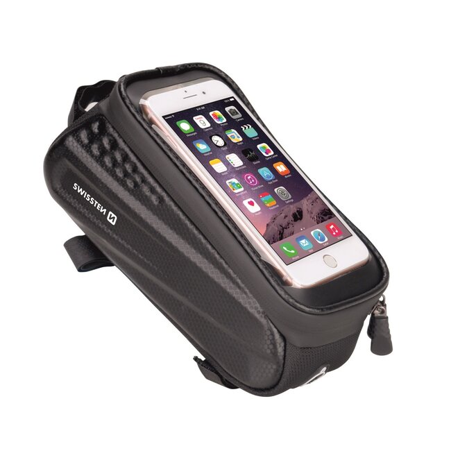 Swissten Telefoonhouder Fiets Waterdicht - Geschikt voor 5.4 tot 6.7 inch Smartphone - XXL