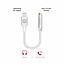 Swissten iPhone lightning naar 3,5mm jack audio aansluiting adapter - Zilver