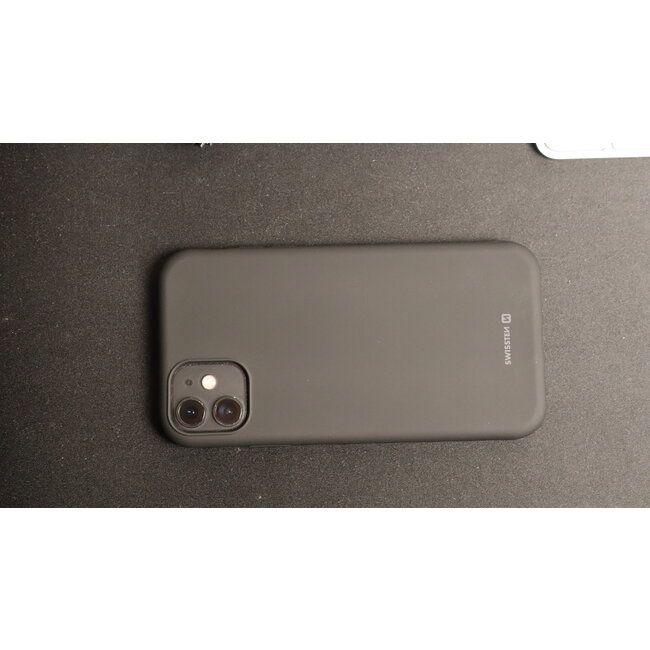 Swissten Soft Joy iPhone 13 Hoesje - Zwart