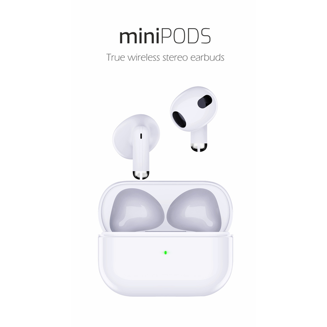 Swissten Minipods - Wit