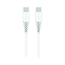 Swissten USB-C naar USB-C kabel - 1.5M - 100W - Wit