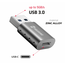 Swissten USB-C naar USB-A Adapter - Converter - Grijs