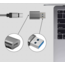 Swissten USB-C naar USB-A Adapter - Converter - Grijs