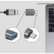 Swissten USB-C naar USB-A Adapter - Converter - Grijs Swissten USB-C naar USB-A Adapter - Converter - Grijs