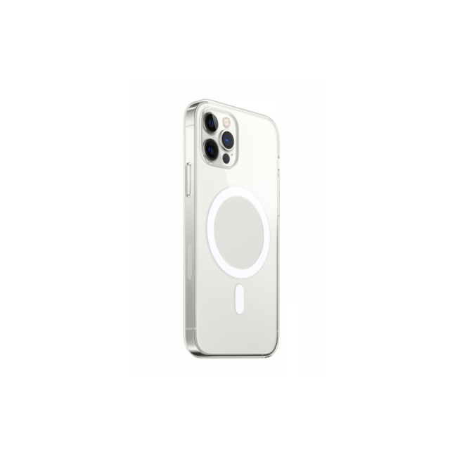 Swissten MagSafe hoesje - iPhone 14 Pro Max - Siliconen - Transparant