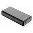 Swissten Powerbank Power Line - 30.000 mAh - USB & USB-C - Zwart