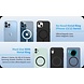 Swissten Magnetische Telefoonhouder - Dashboard - 15W - Zwart Swissten Magnetische Telefoonhouder - Dashboard - 15W - Zwart