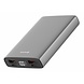 Swissten Powerbank Aluminium Body - 10.000 mAh - Zwart Swissten Powerbank Aluminium Body - 10.000 mAh - Zwart