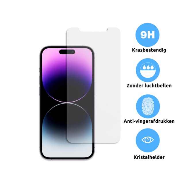 Swissten Ultra Slim Tempered Glass Screenprotector - iPhone 14 Pro