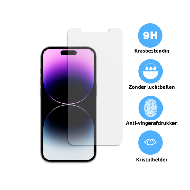 Swissten Ultra Slim Tempered Glass Screenprotector - iPhone 14 Plus