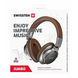 Swissten Jumbo - Draadloze Bluetooth Over-ear koptelefoon - Bruin Swissten Jumbo - Draadloze Bluetooth Over-ear koptelefoon - Bruin
