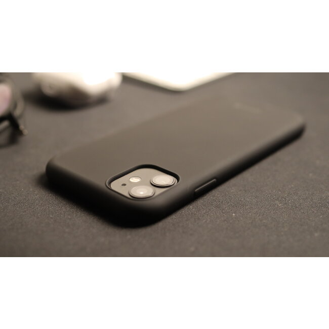 Swissten Soft Joy iPhone 14 Hoesje - Zwart