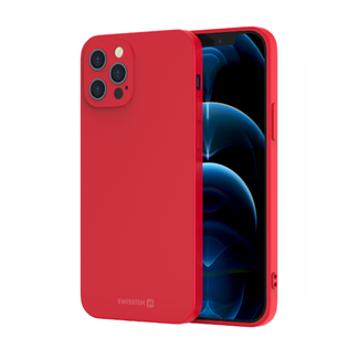 Swissten Swissten Soft Joy iPhone 14 Hoesje - Rood