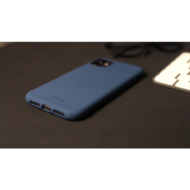 Swissten Soft Joy iPhone 14 Hoesje - Blauw