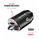 Swissten Autolader - 2 poorten - Snellader - 45W - 2x USB-C - Zwart Swissten Autolader - 2 poorten - Snellader - 45W - 2x USB-C - Zwart