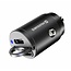 Swissten Autolader - 2 poorten - Snellader - 45W - 2x USB-C - Zwart