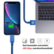 Swissten Lightning naar USB Kabel 0.2 Meter Blauw Swissten Lightning naar USB Kabel 0.2 Meter Blauw