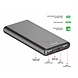 Swissten Powerbank Worx II - 10.000 mAh - Zwart Swissten Powerbank Worx II - 10.000 mAh - Zwart