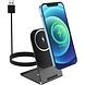 Swissten Ultradunne Magnetische Standaard - Wireless charger - Zwart Swissten Ultradunne Magnetische Standaard - Wireless charger - Zwart
