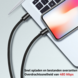 Swissten Lightning naar USB-C Kabel 1.2M Grijs Swissten Lightning naar USB-C Kabel 1.2M Grijs