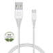 Swissten Micro-USB naar USB kabel - 1.2M - Wit - Duurzame verpakking Swissten Micro-USB naar USB kabel - 1.2M - Wit - Duurzame verpakking