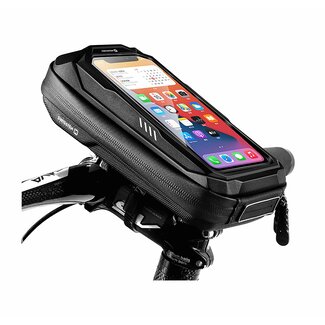 Swissten Swissten Telefoonhouder Fiets Waterdicht - tot 6,8 inch - L
