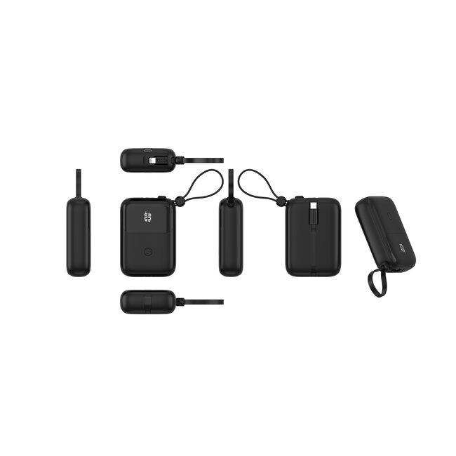 Swissten Powerbank - 10.000 mAh - Compact - 20W - Zwart