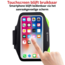 Swissten Hardloop Telefoonhouder - Waterdichte Hardloopband - t/m 7 inch - Groen