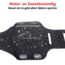 Swissten Hardloop Telefoonhouder - Waterdichte Hardloopband - t/m 7 inch - Groen