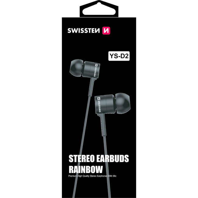 Swissten YS-D2 In-Ear Oordopjes - Wit